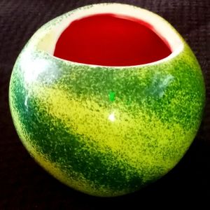 Vintage Greenbrier Watermelon Porcelain Ceramic Sugar BOWL ONLY - NO LID
